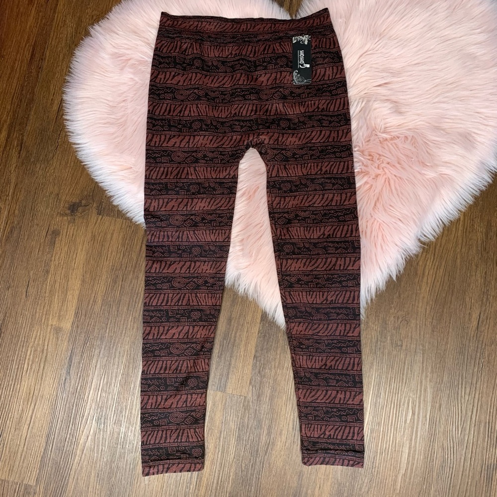 ShoSho Abstract Tribal Leggings NWT